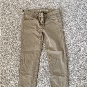 American Eagle Khaki Jeggings